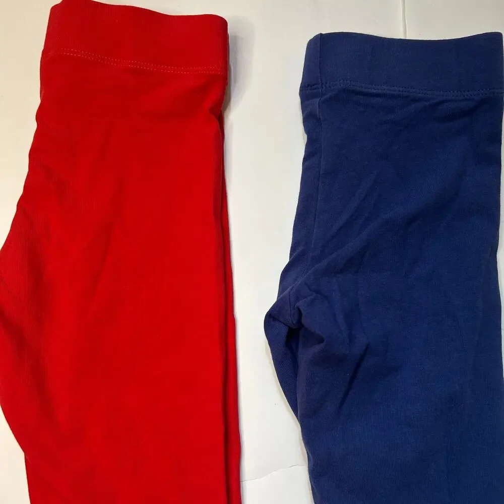 Mini Boden Set of Two Cropped Leggings 6-7Y